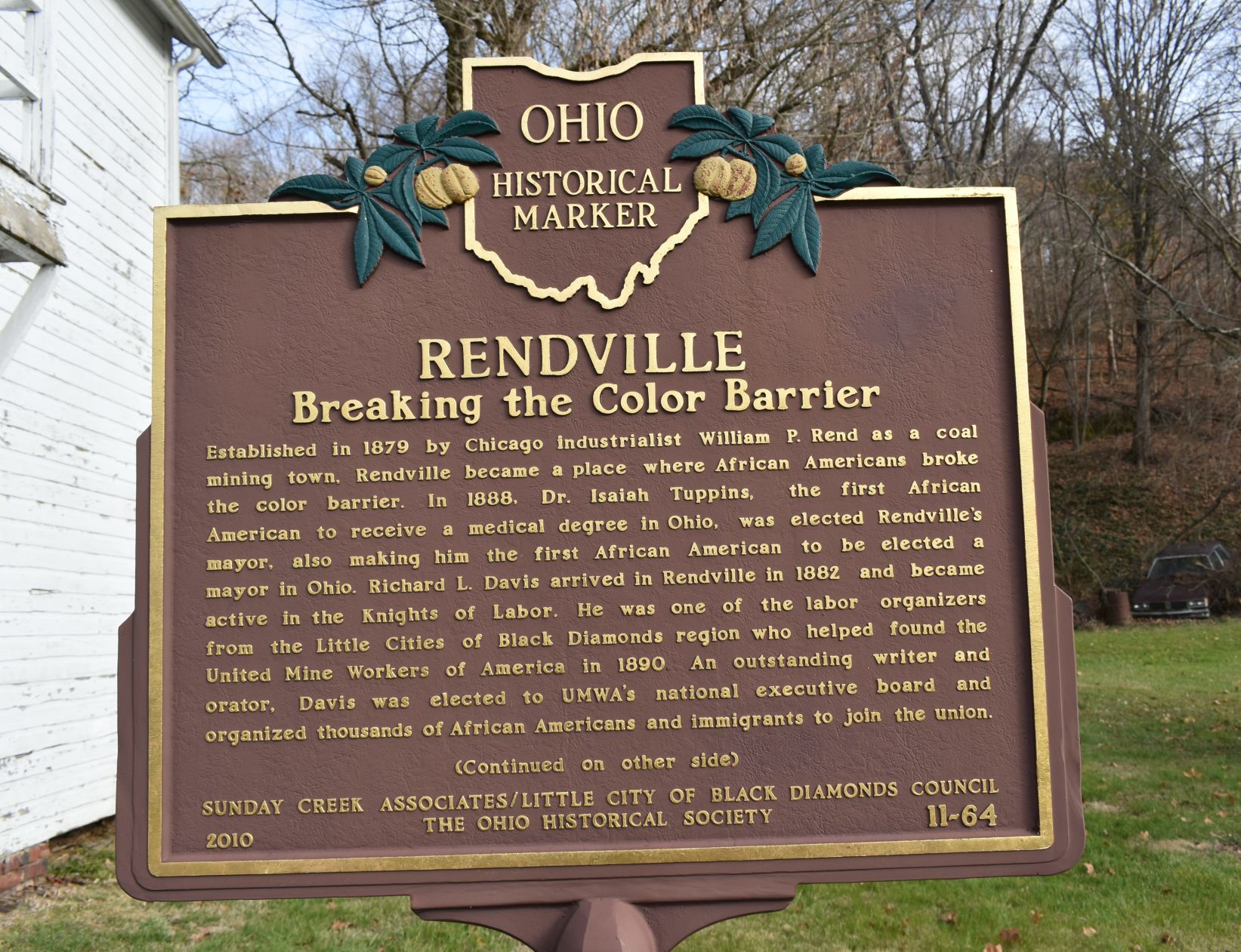 Rendville sign